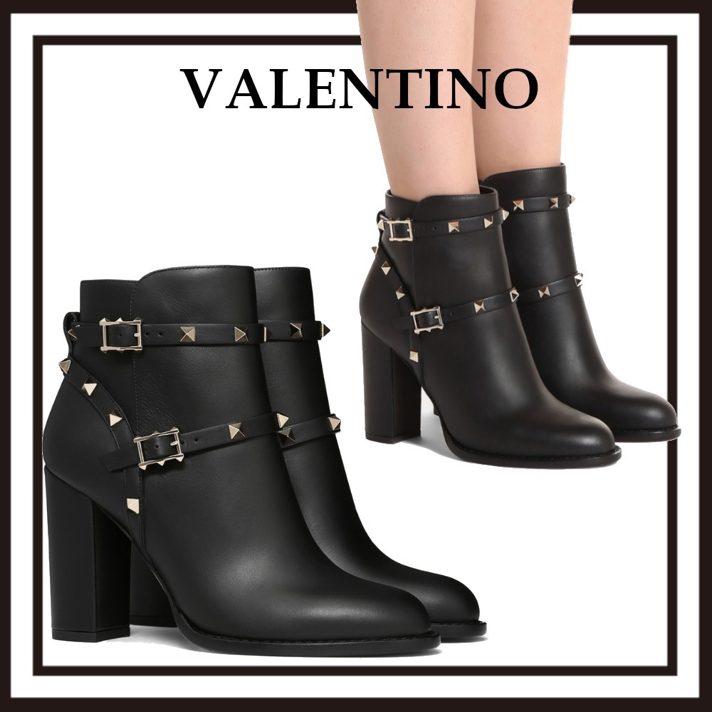 RED VALENTINO ヴァレンティノ レディース ブーツ 26cm 黒 ...