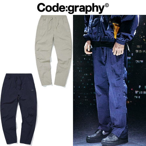 ★韓国人気★CODE GRAPHY★TECH WASHER VOLUME CHIN PANTS