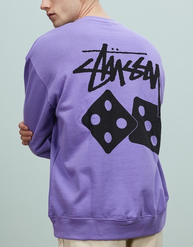【STUSSY】大人気DICE★ トレーナー/スエット