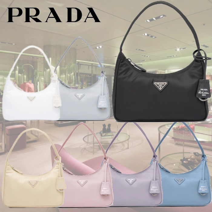 Shop PRADA RE NYLON Re-Nylon Re-Edition 2000 mini-bag (1NE515_RDH0_F0076,  1NE515_RDH0_F0230, 1NE515_RDH0_F0E18, 1NE515_RDH0_F0F24, 1NE515_RDH0_F0591,  1NE515_RDH0_F0009, 1NE515_RDH0_F0002) by Kasamiis