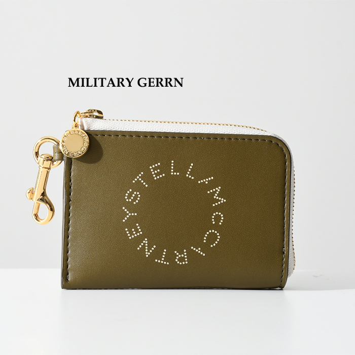☆送料関税込☆Stella McCartney ロゴ ジップ カードホルダー☆ 国内即発】STELLA MCCARTNEY ロゴジップコインカードケース 財布