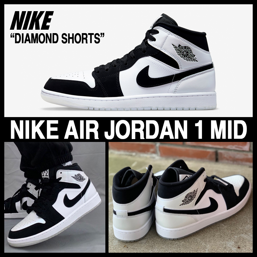 ★NIKE★大人気★AIR JORDAN 1 MID “DIAMOND SHORTS”★追跡可