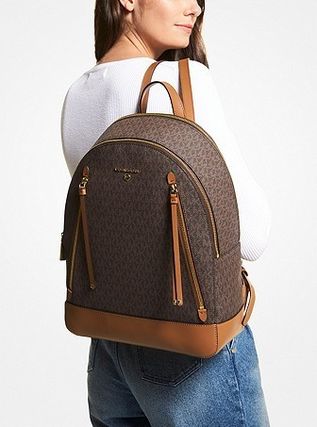 ブラウン(茶色)系 Michael Kors x バックパック・リュック ...