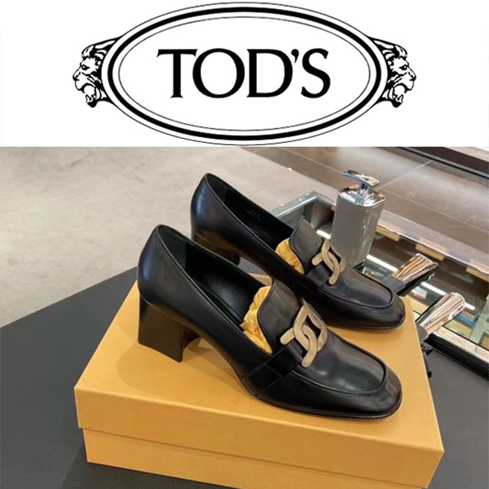 TOD´S トッズ プレーントゥ ビットローファー ブラック 黒色 全商品