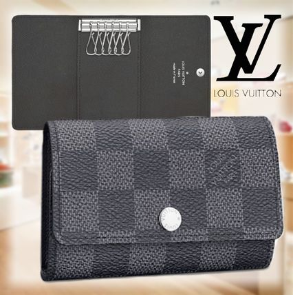 ブラック(黒)系 Louis Vuitton MULTICLES x キーケース・キーリング