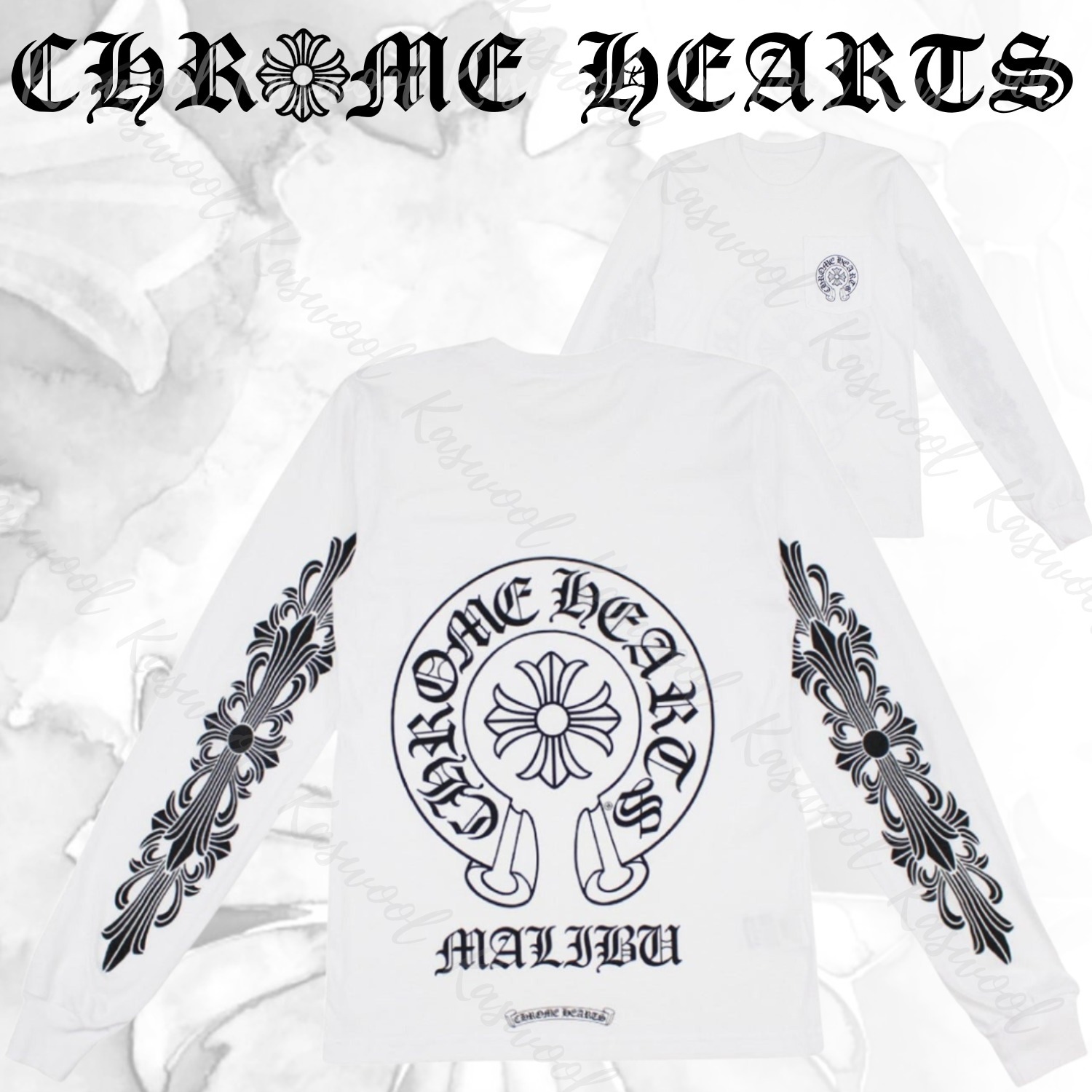 Chrome Hearts クロムハーツ マリブ ホースシュー L/S Tシャツ