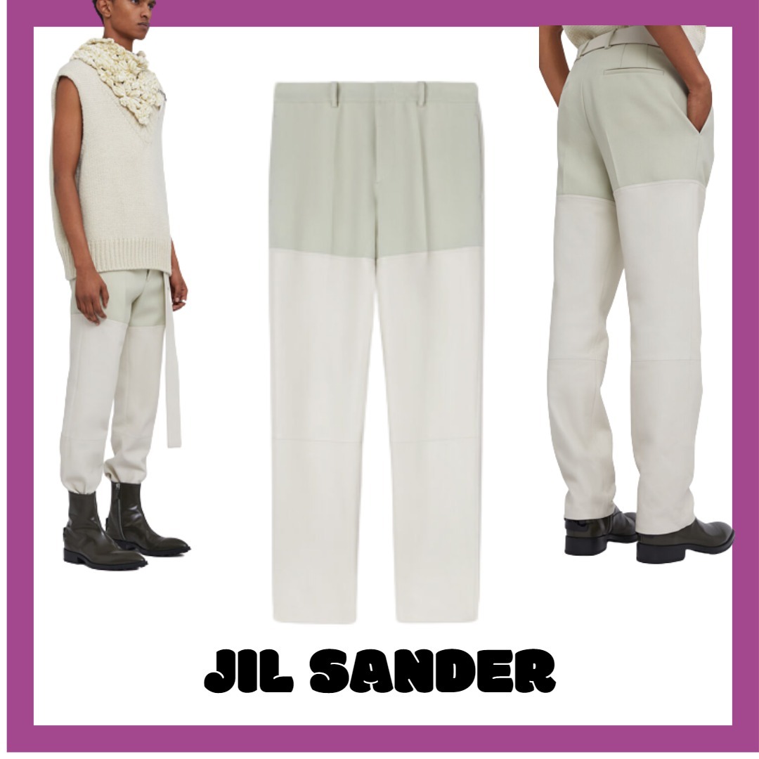 送料無料/プレゼント付♪ JILSANDER/ジルサンダー ロングパンツ