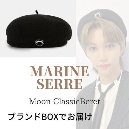 MARINE SERRE(マリーンセル) ベレー帽(レディース) - 海外通販のBUYMA