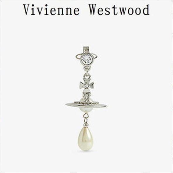 【国内送】Vivienne Westwood★フェイクパール・シングルピアス