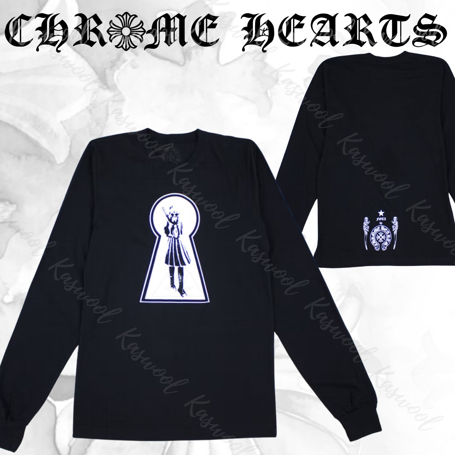 Chrome Hearts クロムハーツ Foti Skippy Keyhole L/S Tシャツ