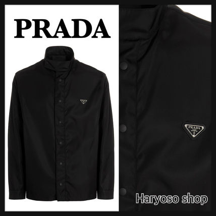PRADA x シャツ(メンズ) - 海外通販のBUYMA 価格セール S ブラック シャツ ナイロン PRADA 美品 シャツ