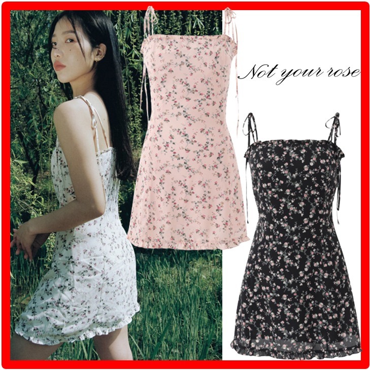 ☆人気☆【Not your rose】☆Frill mini dres.s☆ワンピース☆