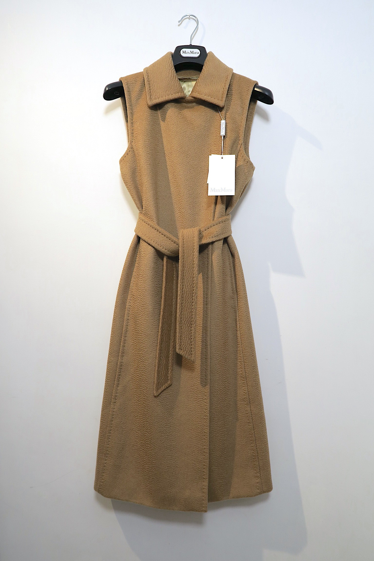 ZADAR★ MaxMara マニュエラピュアキャメルジレ