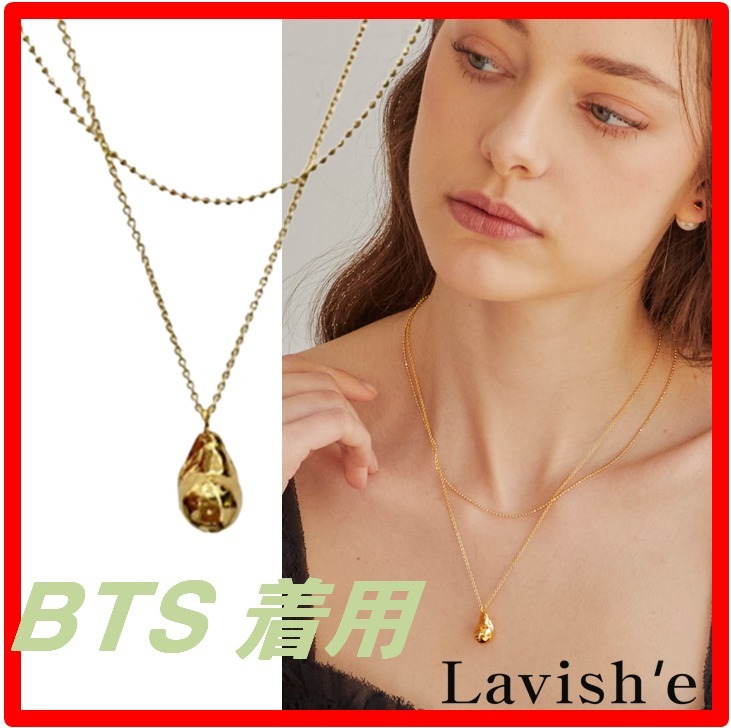 ☆BTS JIMIN 着用☆【Lavish'e】☆Baroque Layered Necklac.e☆