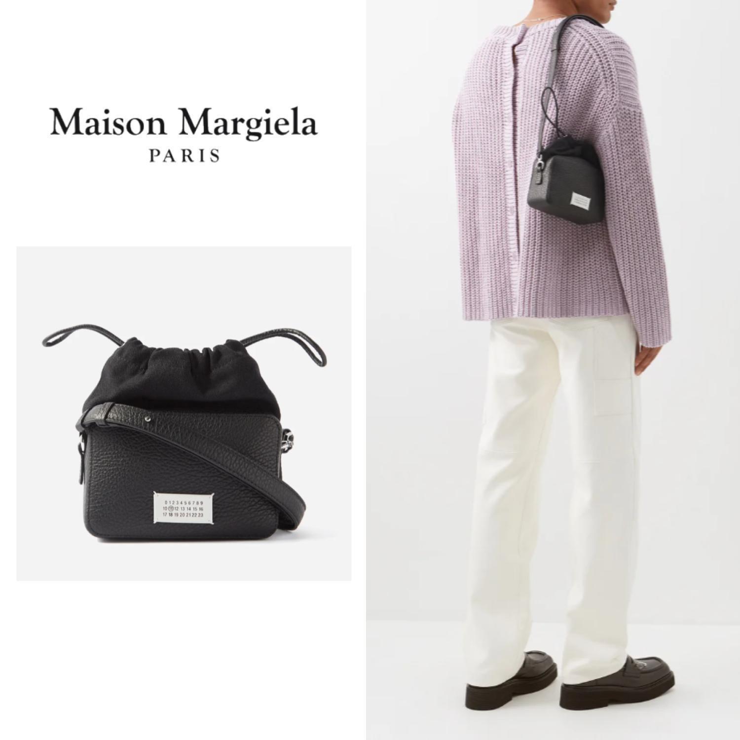 (訳ありセール 格安) おすすめ【MAISON MARGIELA】 5AC ミニ レザーカメラバッグ ショルダーバッグ (訳ありセール 格安) おすすめ【MAISON MARGIELA】 5AC ミニ レザーカメラバッグ ショルダーバッグ