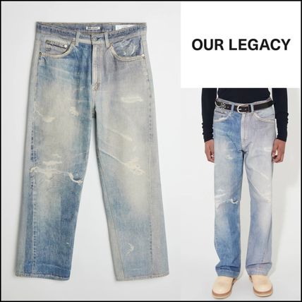 OUR LEGACY x デニム・ジーパン(メンズ) - 海外通販のBUYMA 値打ち品 【our legacy アワーレガシー】ウォッシュ加工 ビンテージ風 デニム デニム/ジーンズ