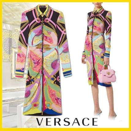 L VERSACE(ヴェルサーチェ) パーティードレス(レディース) - 海外通販 ...