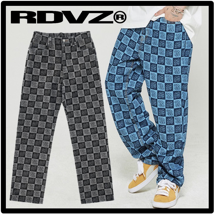 TEMPEST ハンビン着用☆関税込☆RDVZ★RD PATTERN DENIM PANTS★
