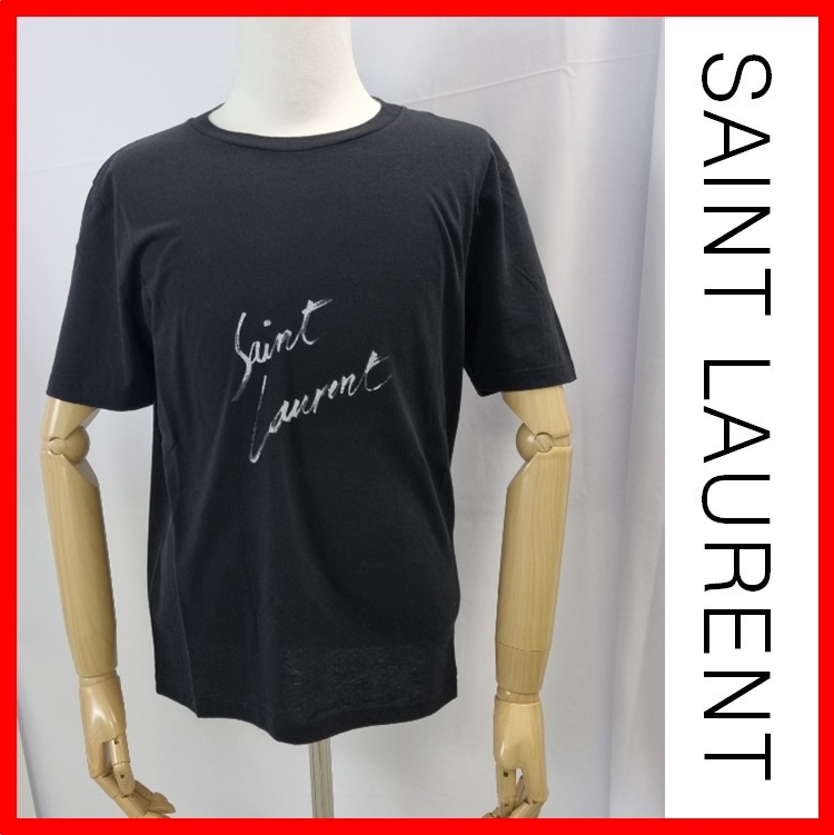 【SAINT LAURENT】☆サンローランシグネチャーロゴ Ｔシャ.ツ