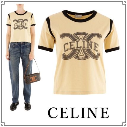 CELINE Triomphe x Tシャツ・カットソー(レディース) - 海外通販のBUYMA