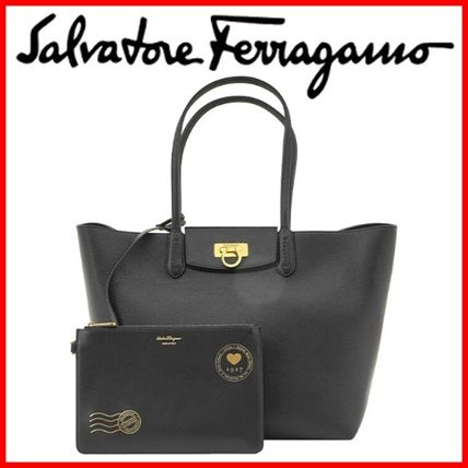 カーフスキン FERRAGAMO(フェラガモ) トートバッグ(レディース) - 海外 ...