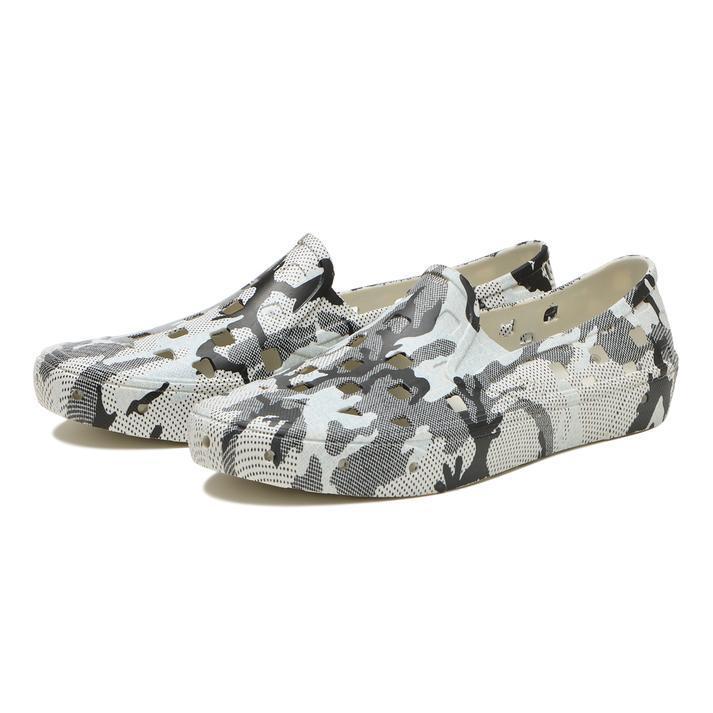 国内配送 VANS SLIP-ON TRK ARCTIC CAMO BLACK