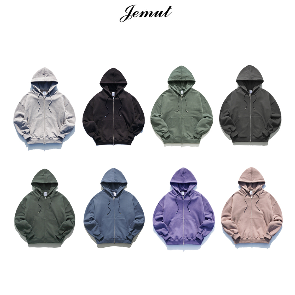 【JEMUT】Ent Two Way Hood Zip-Up