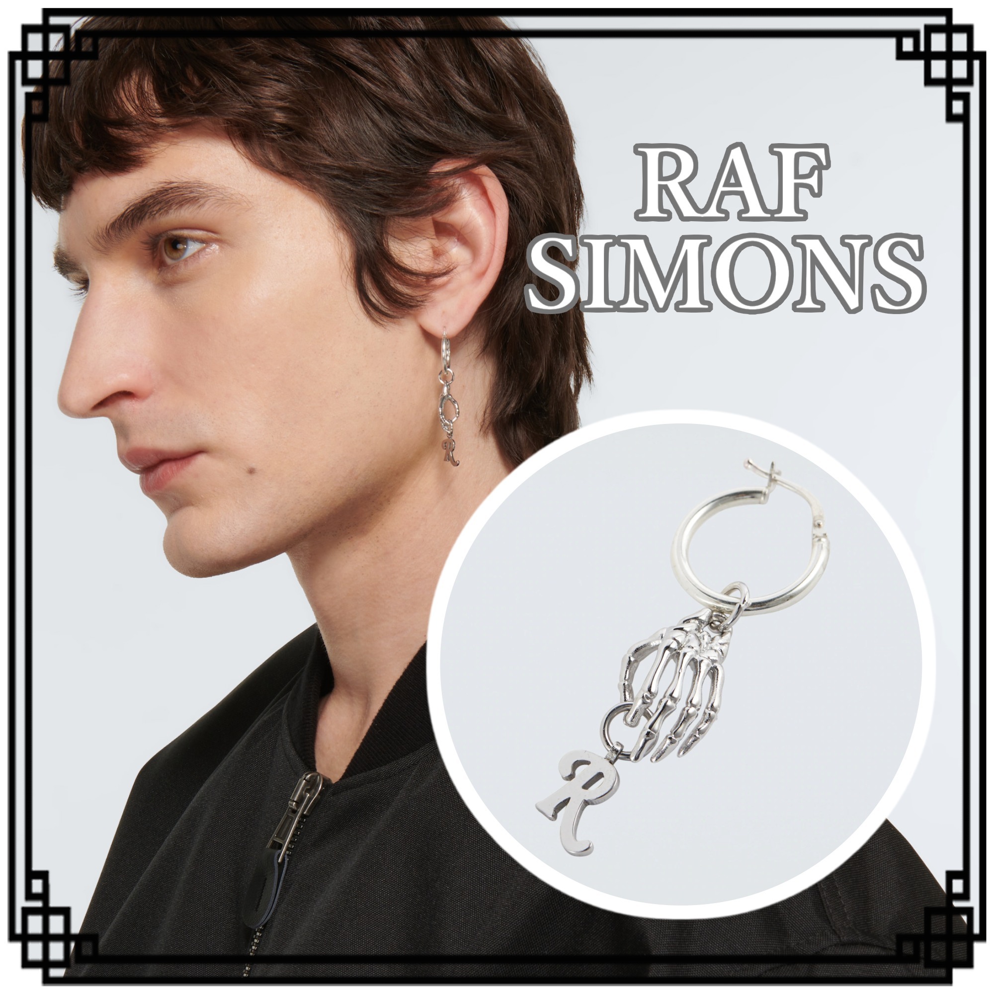 品質が Rafsimons ラブシモンズ ピアス asakusa.sub.jp