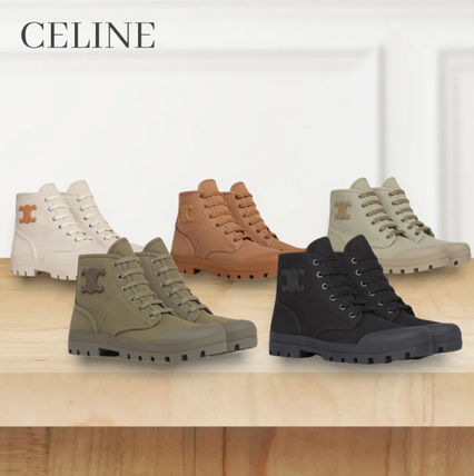 Shop CELINE Women's White Boots | BUYMA