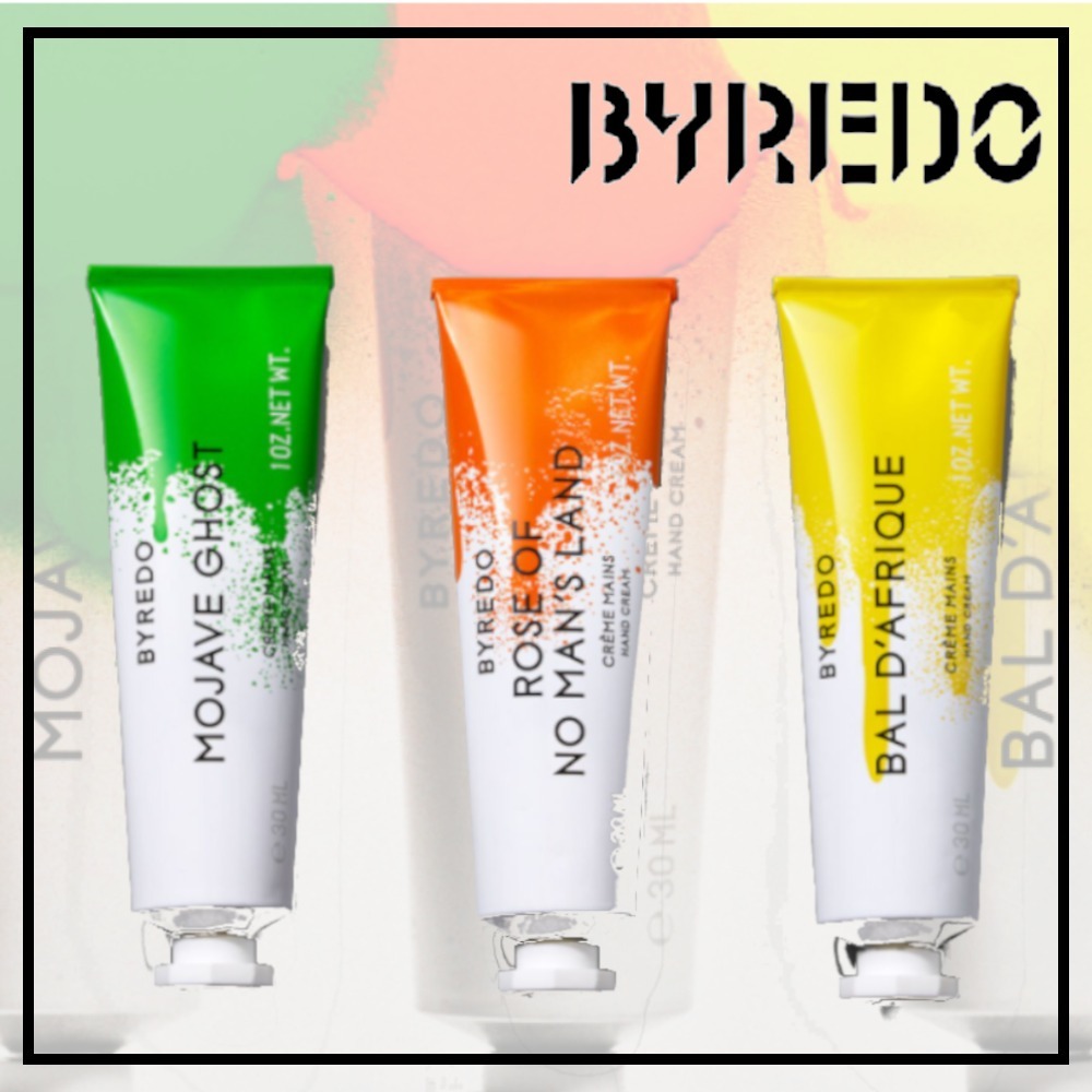 ★限定品★【BYREDO バイレード】人気の香り ハンドクリーム 3種