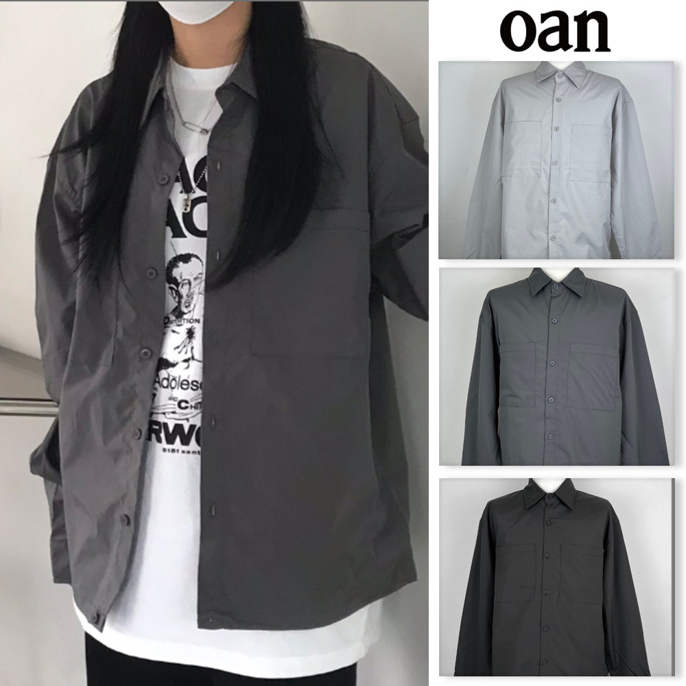 【oan】[Plan!] Basic Nylon Shirt