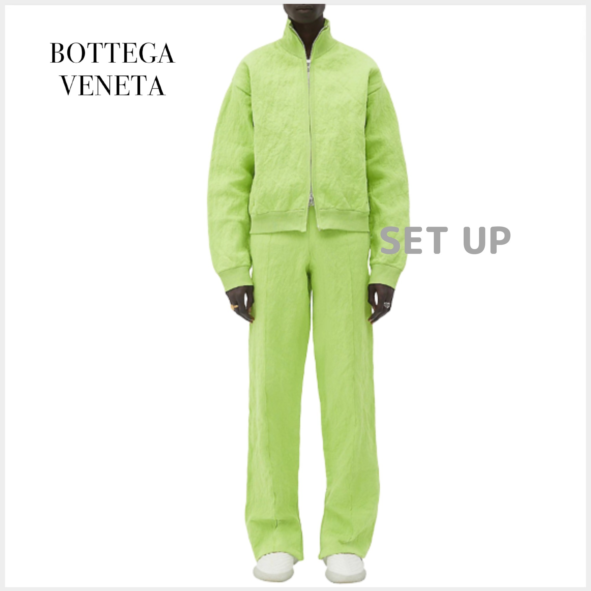 人気のクリスマスアイテムがいっぱい! 【関税込み】Bottega グリーンシアサッカー セットアップ Veneta セットアップ 人気のクリスマスアイテムがいっぱい! 【関税込み】Bottega グリーンシアサッカー セットアップ Veneta セットアップ