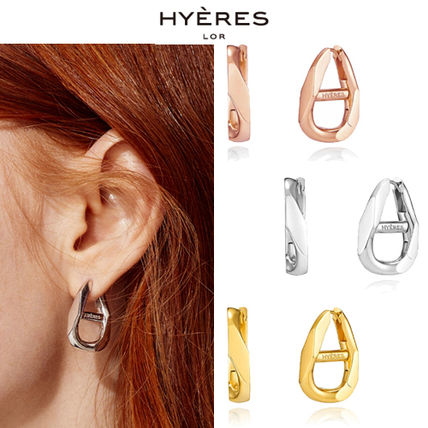 HYERES LOR Earrings Casual Style Street Style Office Style Elegant Style