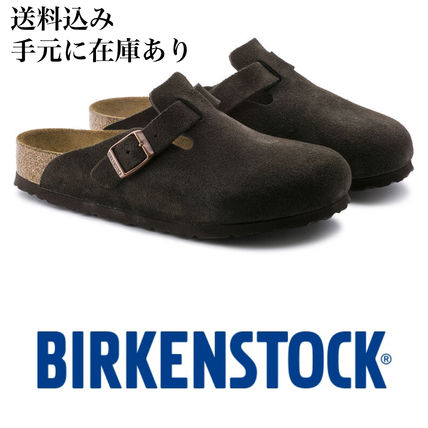 BIRKENSTOCK Sports Sandals Suede Plain Clogs Sports Sandals