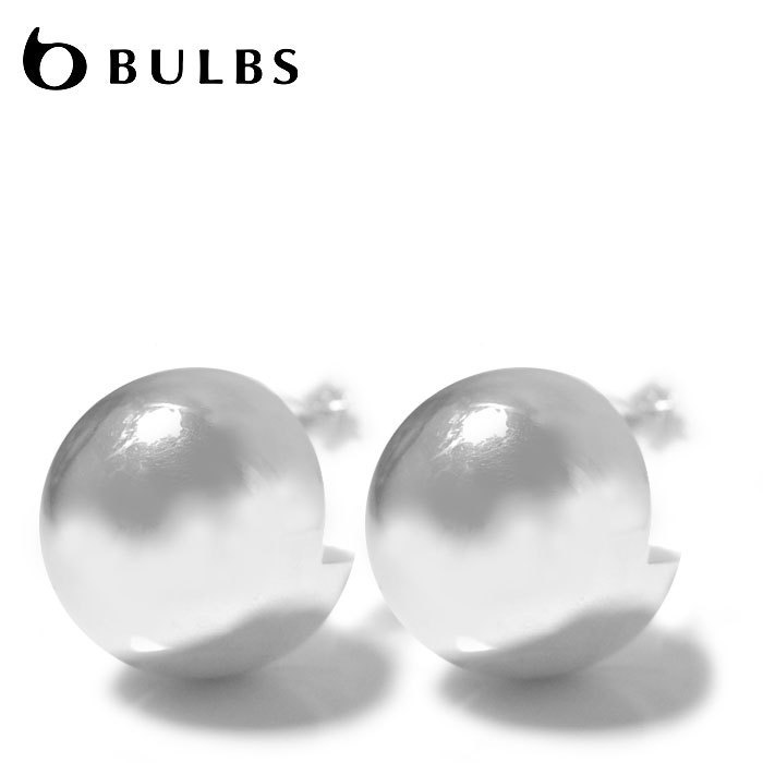 ≪BULBS≫ ミディアムサイズ ボール スタッズ ピアス SV925