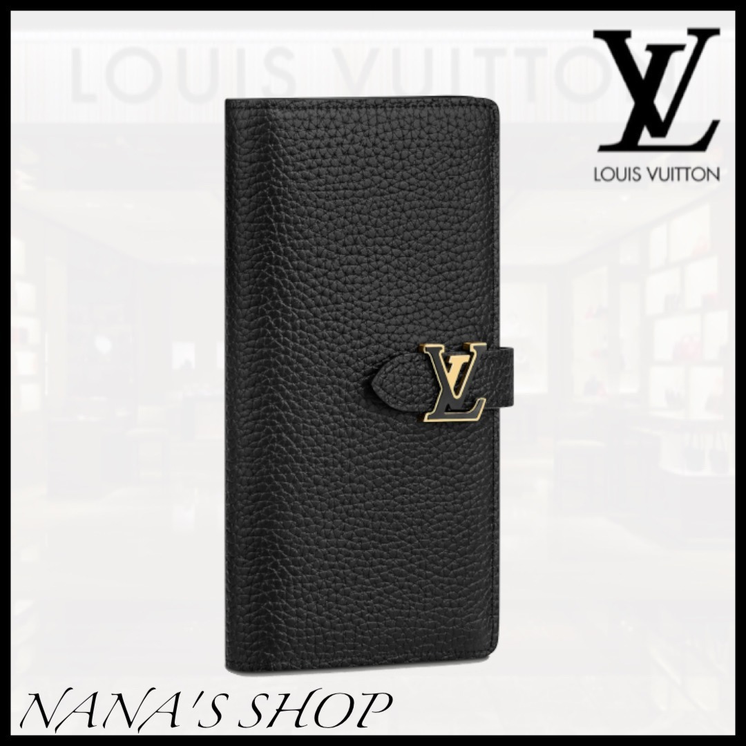 【留め具のデザインがお洒落♪】LV ヴェルティカル ウォレット 【留め具のデザインがお洒落♪】LV ヴェルティカル ウォレット