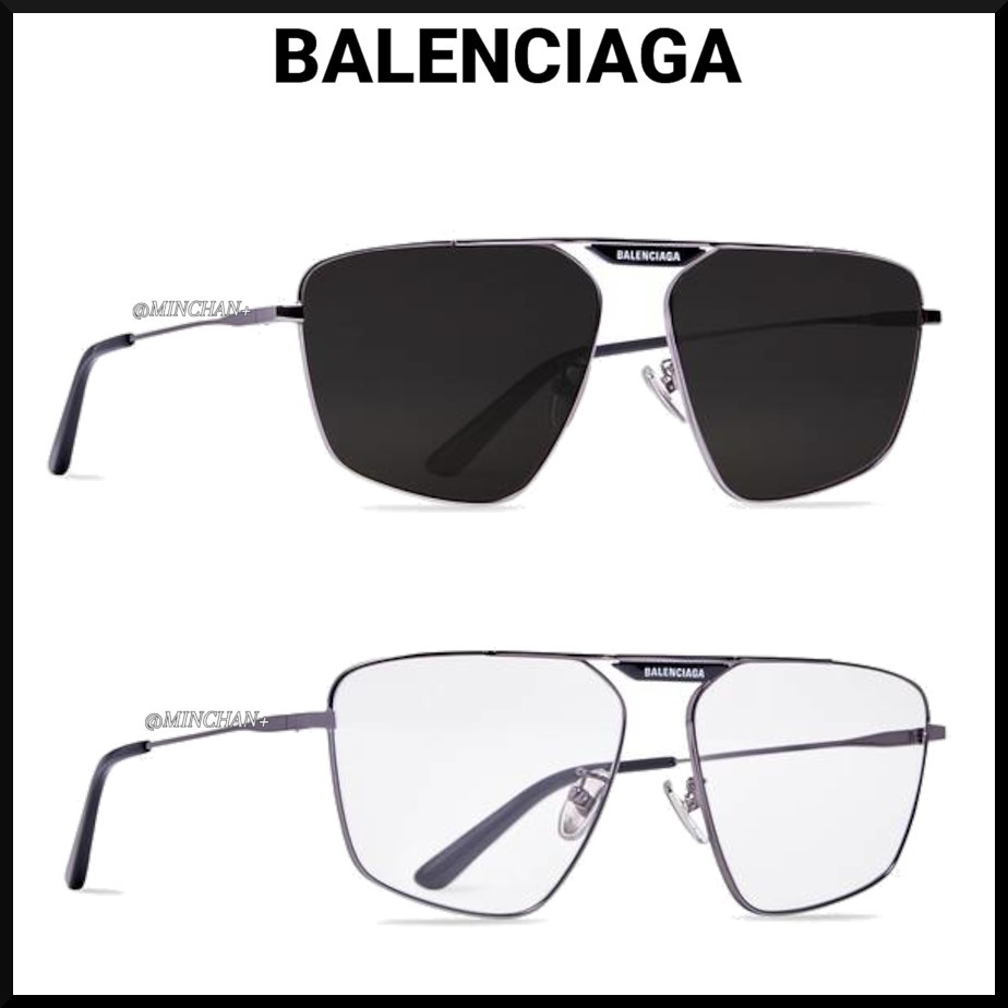 送料込+BALENCIAGA+Tag 2.0 Navigator サングラス 2カラー【BALENCIAGA】TAG 2.0 NAVIGATOR サングラス