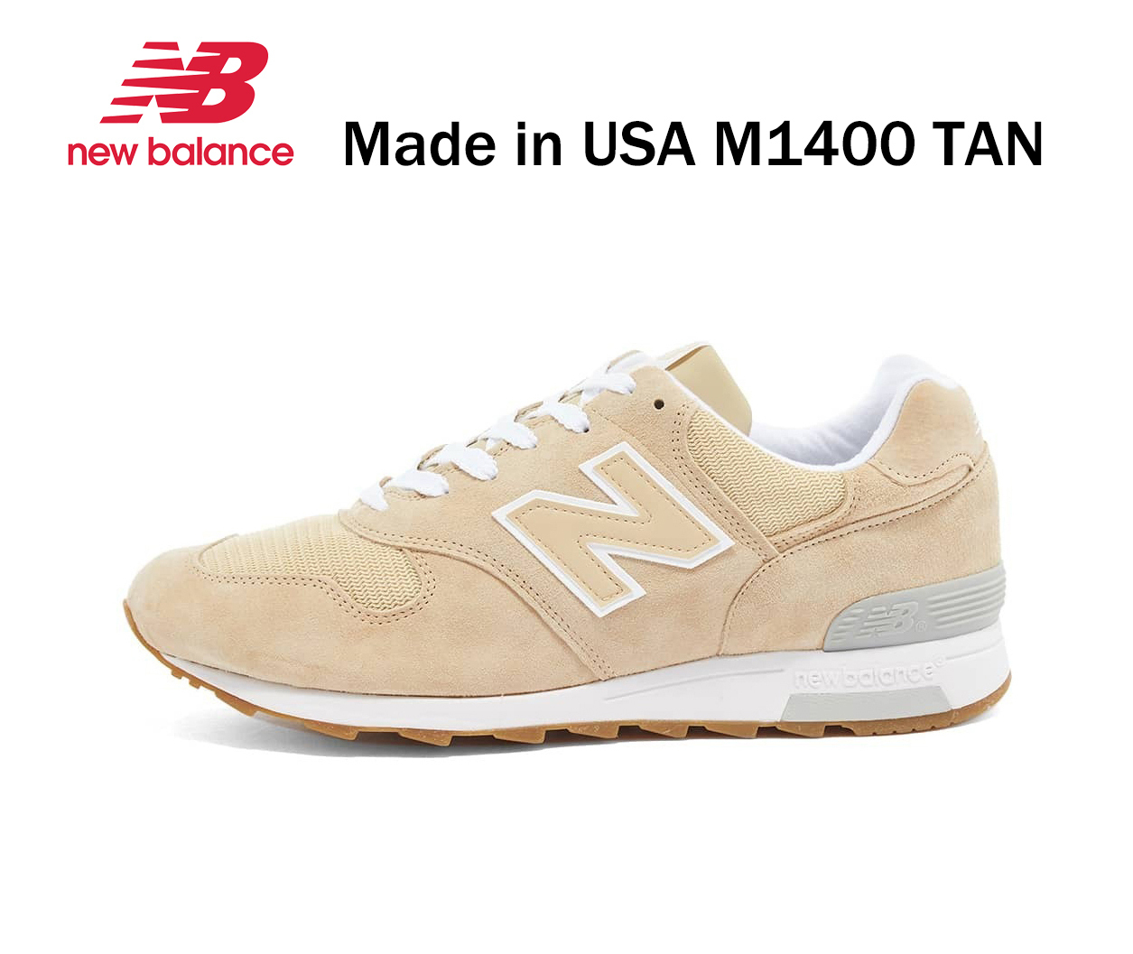 New Balance ★ Made in USA M1400TN ベージュ★兼用★ 22~29cm