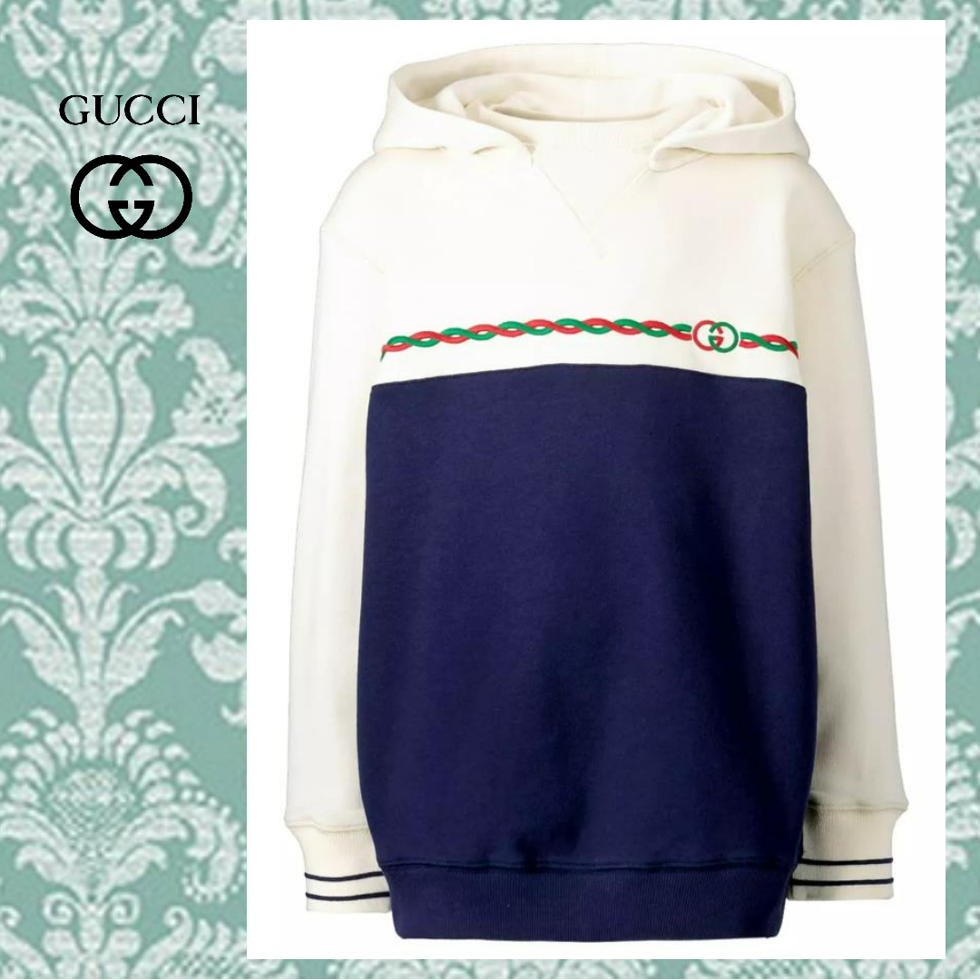 ☆GUCCI☆ インターロッキングG・キッズフーディ♪ 12A