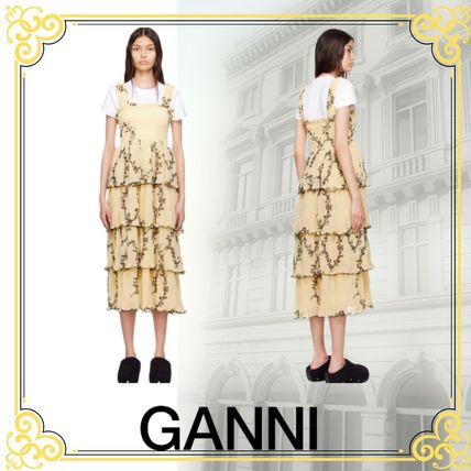 Ganni x ワンピース(レディース) - 海外通販のBUYMA