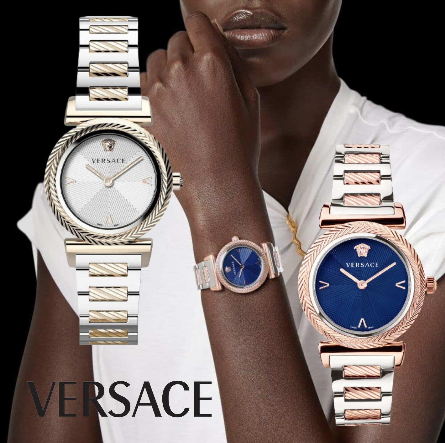 【大人気】 VERSACE ヴェルサーチ モチーフウォッチ 35mm