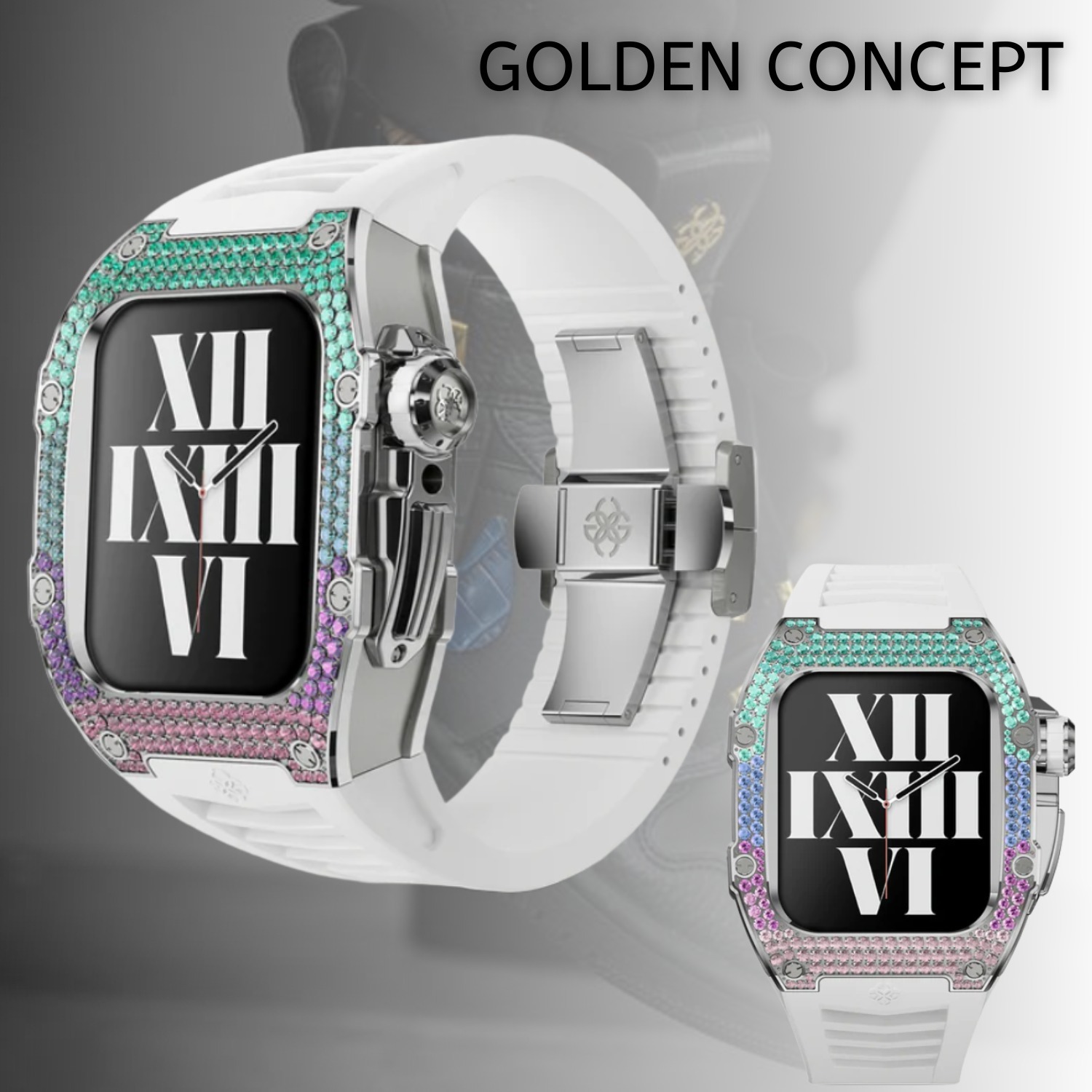 GOLDEN CONCEPT Apple Watch 7 Case RST ロイヤルビオラ