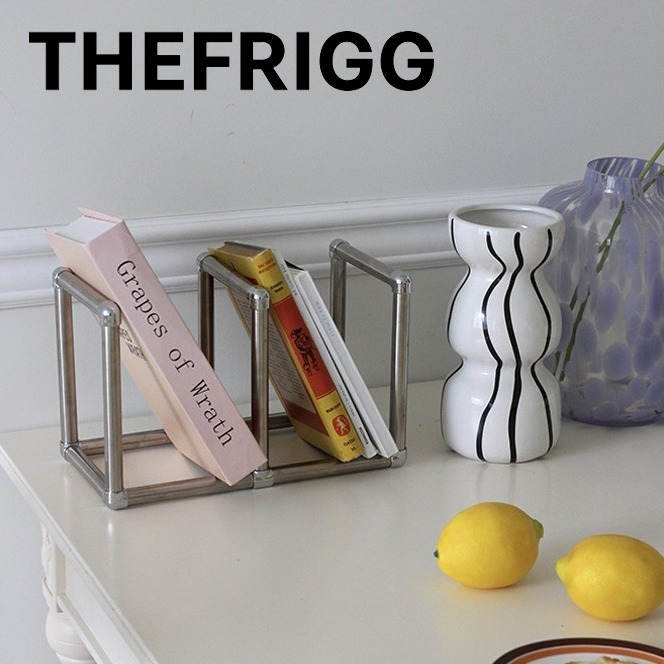 407[韓国 the frigg]モジュールミニマガジンラック ブックエンド