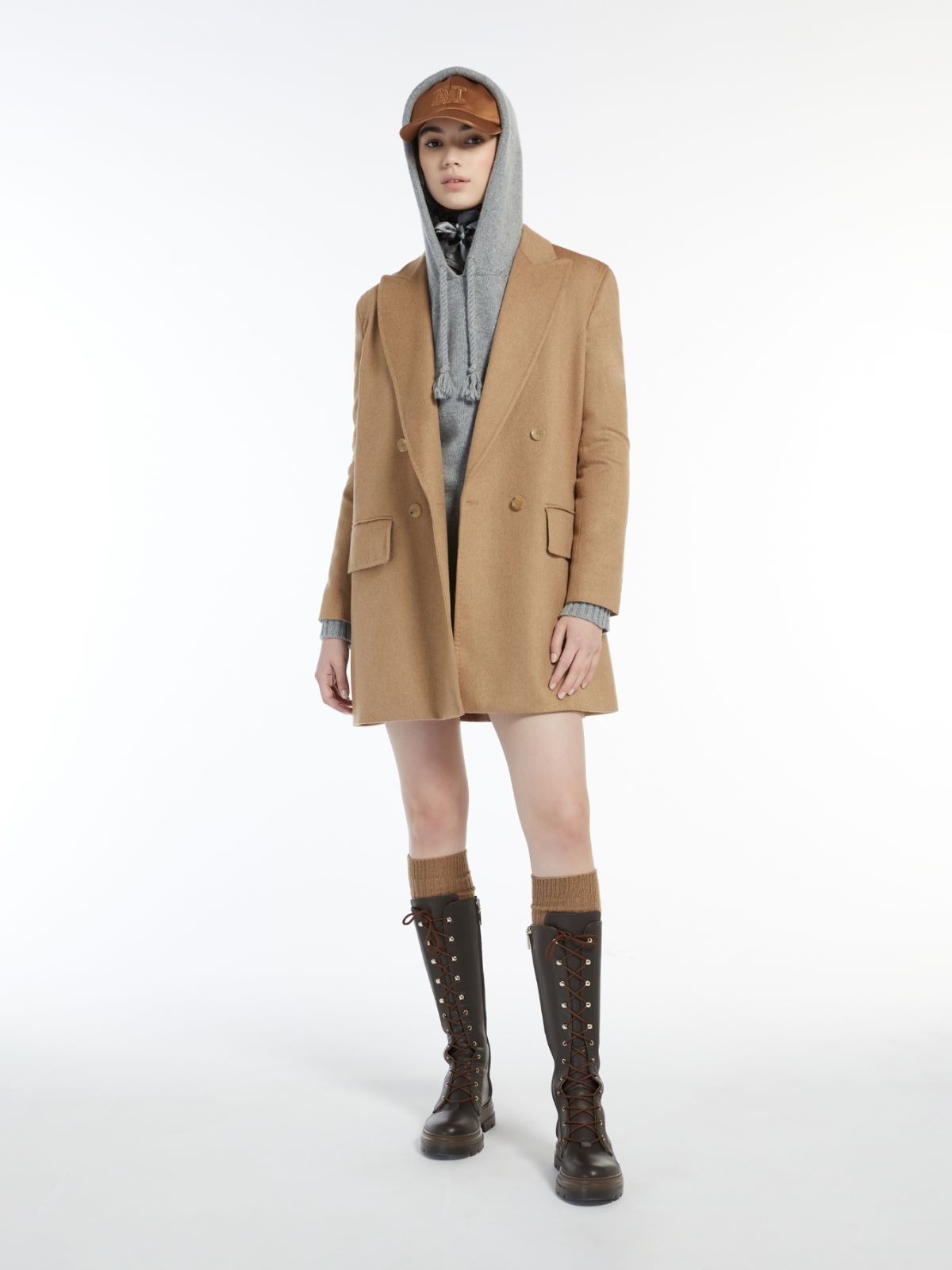 ECLAT掲載[MAXMARA]Camel jacketピュア キャメル ジャケット