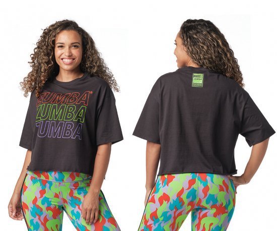 【即納 S】Zumba Fuego Top ズンバTシャツ フエゴトップ