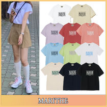 【MARITHE】★送料・関税込★W CLASSIC LOGO TEE / 0MG22STS104