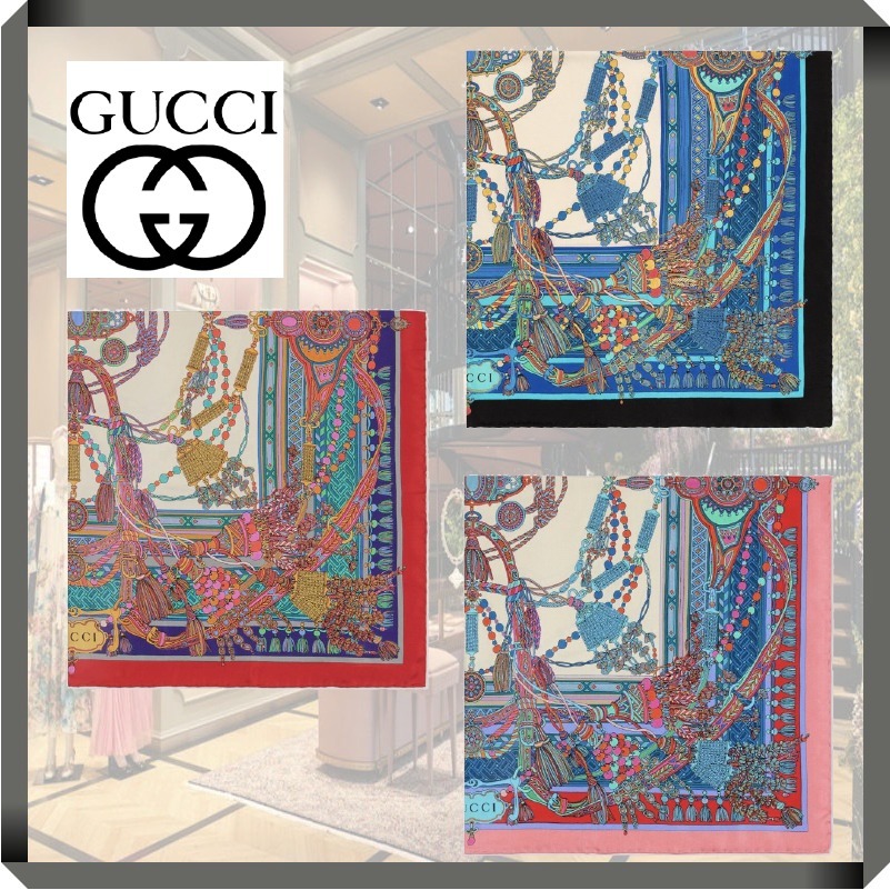 安い割引
★GUCCI★グレープバインとチェーンプリントのシルクスカーフ スカーフ 安い割引
★GUCCI★グレープバインとチェーンプリントのシルクスカーフ スカーフ
