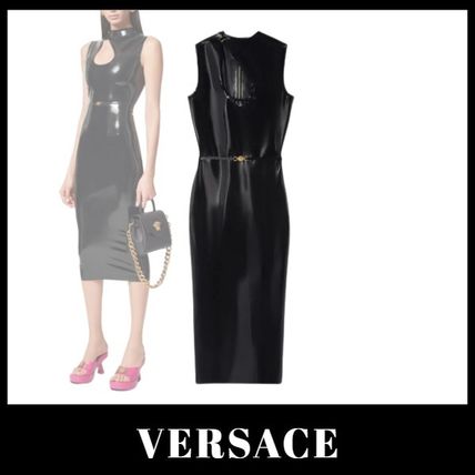 L VERSACE(ヴェルサーチェ) パーティードレス(レディース) - 海外通販 ...