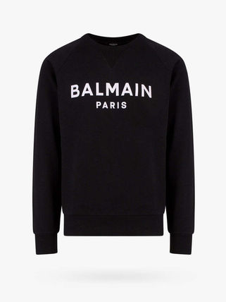 本店は - BALMAIN 本物 トレーナー スウェット フロントエンブレム