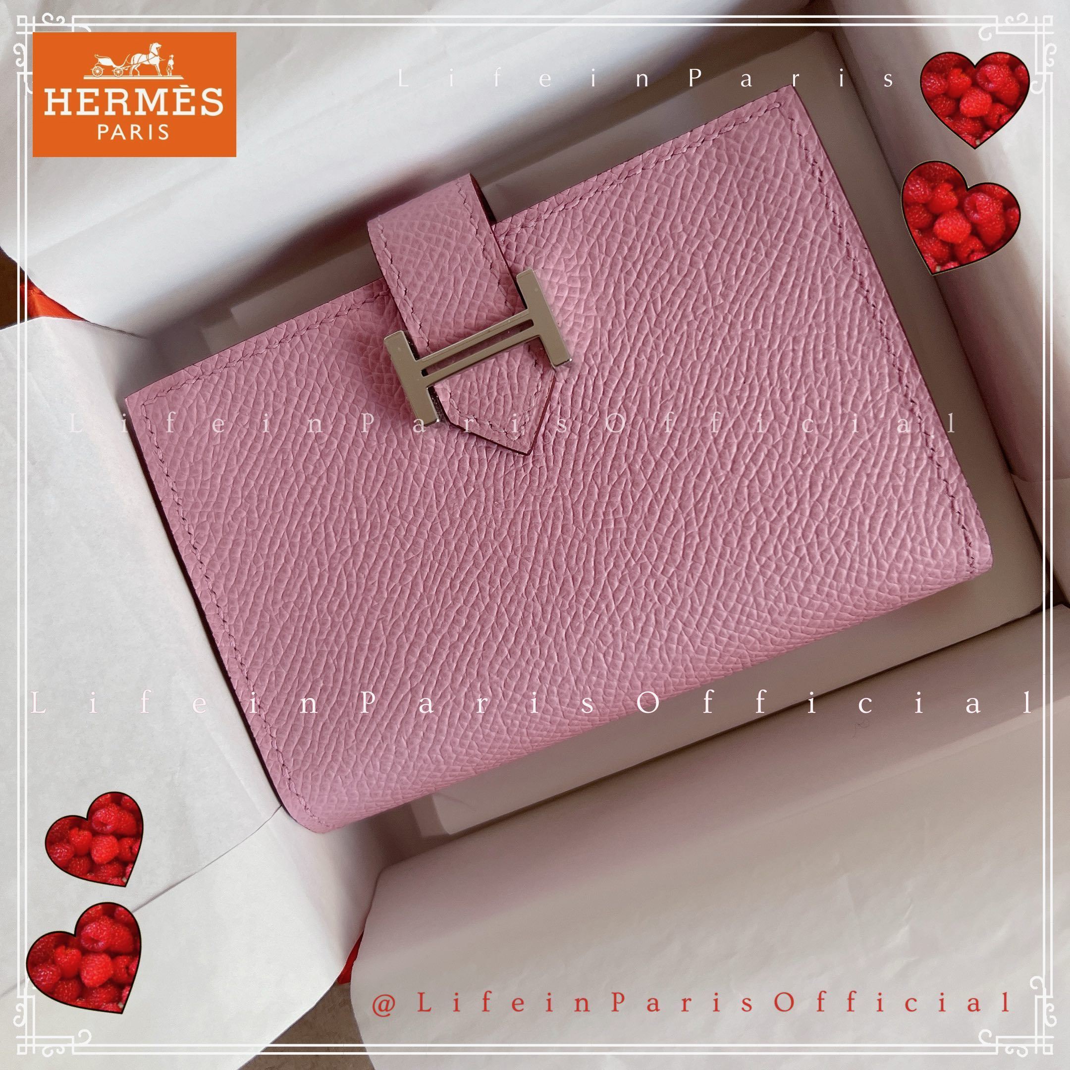買付済！ギフト最適♡HERMES ベアン ミニ カードホルダー